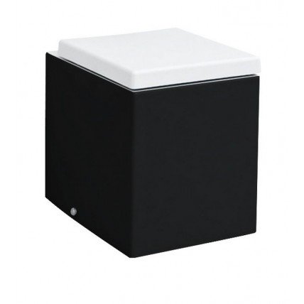 Підлоговий унітаз ArtCeram Block, black white (BKV0020150)