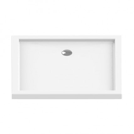 Душовий піддон NEW TRENDY CANTARE 100x90x6 см (B-0141)