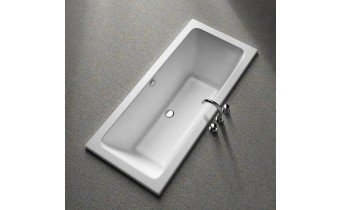 Акрилова ванна Kolo Modo 170x75, пряма з центральним зливом + ніжки (XWP1171000)