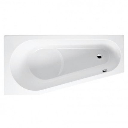 Акрилова ванна Riho Delta Plug & Play 160x80 R, асиметрична + ніжки (BD42005)