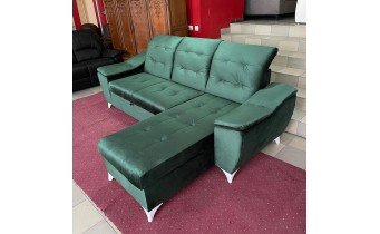 Кутовий диван розкладний ВІКОМеблі Бетті / Betti, зелений, кут Г (Viko-Betti10)