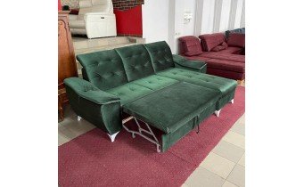Кутовий диван розкладний ВІКОМеблі Бетті / Betti, зелений, кут Г (Viko-Betti10)
