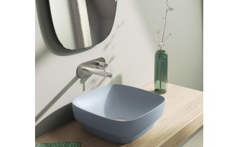 Умивальник на стільницю Catalano Colori Green Lux 40 синій (140AGRLXAS)