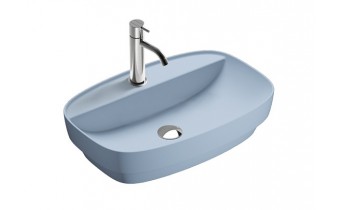 Умивальник на стільницю Catalano Colori Green Lux 60 синій (160GRLXAS)