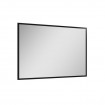 Прямокутне дзеркало у ванну Elita Rama 120/80 Black 19 мм, 120x80x2 см (167584)
