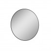 Кругле дзеркало з LED підсвіткою у ванну Elita Sharon Round 60 Black, 60x60x3 см (168121)