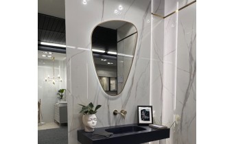 Дзеркало з LED підсвіткою у ванну Elita Sharon Tri 65/100 Rose Gold, 68,5x95,5x2,4 см (168705)