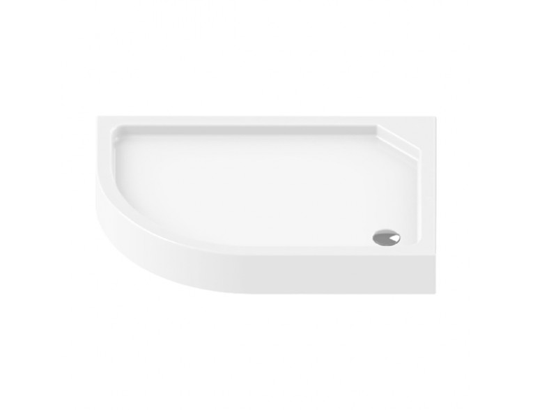 Душовий піддон NEW TRENDY NEW MAXIMA R 120x85x17 см (B-0341)