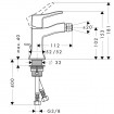 Змішувач для біде Hansgrohe Metris C (31275000)