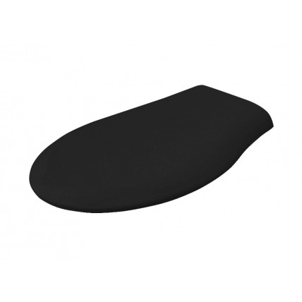 Сидіння soft-close з кришкою для унітазу ArtCeram Blend, glossy black (BLA0060300)
