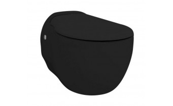 Підвісний унітаз ArtCeram Blend, glossy black (BLV0010300) Підвісний унітаз ArtCeram Blend, glossy black (BLV0010300)