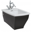 Підвісне біде ArtCeram Blues, black white (BUB0010150)