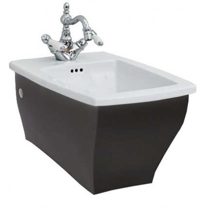 Підвісне біде ArtCeram Blues, black white (BUB0010150)