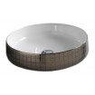 Умивальник на стільницю ArtCeram Cognac 48, platinum mosaic (COL0020158)
