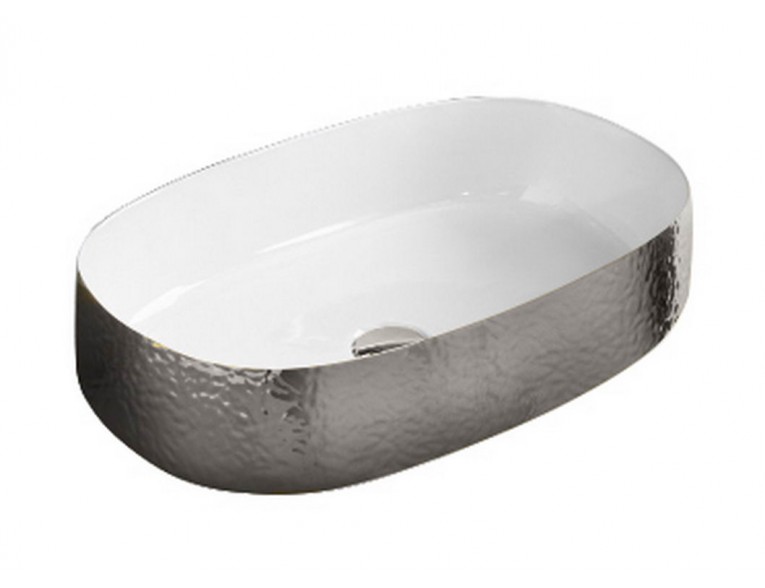Умивальник на стільницю ArtCeram Cognac 55, platinum orange (COL0030161)