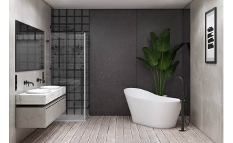 Окремостояча овальна ванна з мармуру Dremex Cozy 171,9x68,6x78,1 см, Gelcoat, білий матовий + сифон