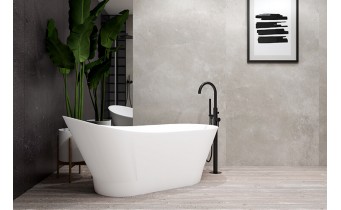 Окремостояча овальна ванна з мармуру Dremex Cozy 171,9x68,6x78,1 см, Gelcoat, білий матовий + сифон Окремостояча овальна ванна з мармуру Dremex Cozy 171,9x68,6x78,1 см, Gelcoat, білий матовий + сифон