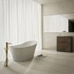 Окремостояча овальна ванна з мармуру Dremex Cozy 171,9x68,6x78,1 см, Gelcoat, білий матовий + сифон Окремостояча овальна ванна з мармуру Dremex Cozy 171,9x68,6x78,1 см, Gelcoat, білий матовий + сифон