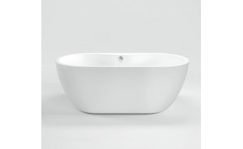 Окремостояча акрилова ванна Dusel DA 111 SARNO 180x75 см, з сифоном click/clack (DU111)