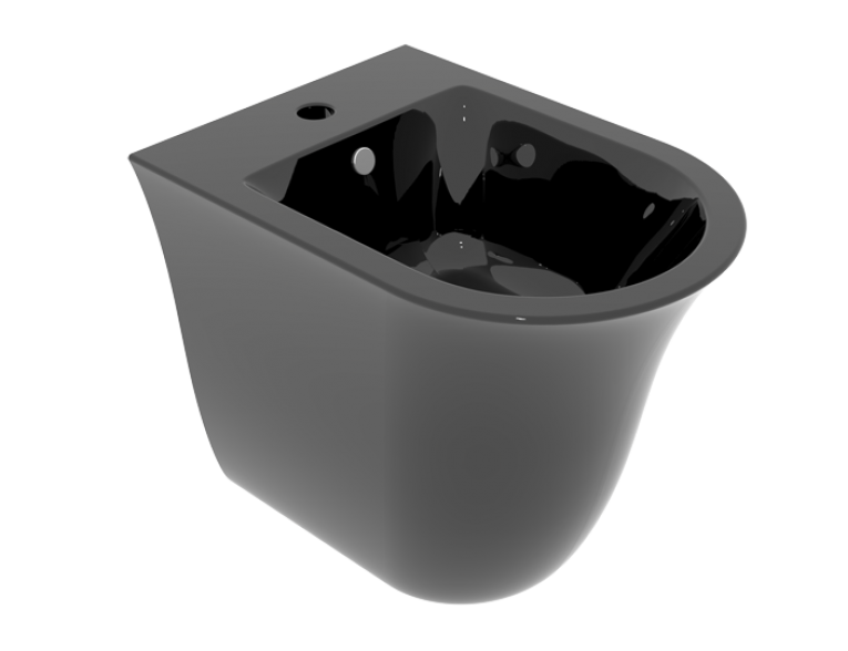Підлогове біде GSG Flut glossy Black (FLBI01002)