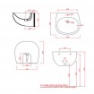 Підвісний умивальник ArtСeram File 2.0, white (FLL0010100 ) Підвісний умивальник ArtСeram File 2.0, white (FLL0010100 )