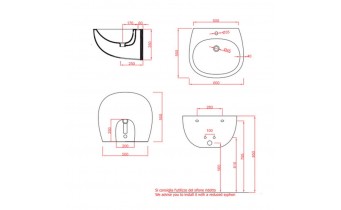 Підвісний умивальник ArtСeram File 2.0, white (FLL0010100 )