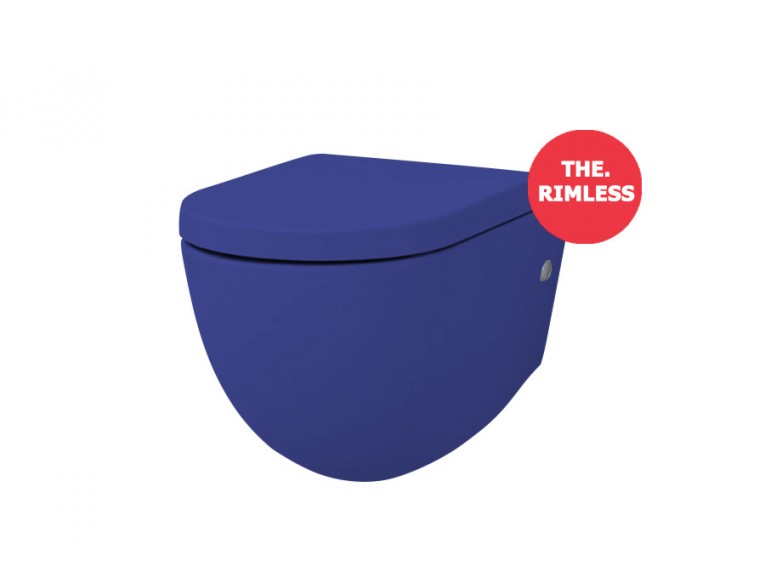Підвісний унітаз ArtCeram File 2.0 THE.RIMLESS, blue sapphire (FLV0041600)