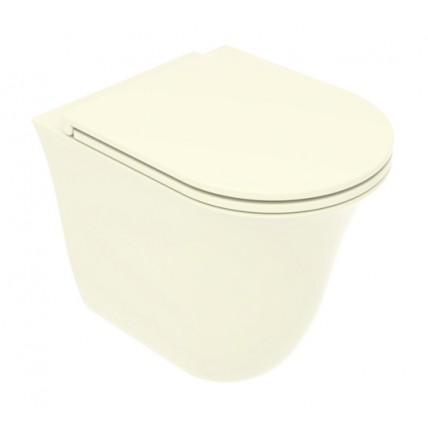 Унітаз підлоговий GSG Flut 52,5 см Smart Clean matt Pergamon (FLWC01015)