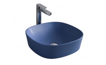 Умивальник на стільницю ArtCeram Ghost 42, blue sapphire (GHL0011500) Умивальник на стільницю ArtCeram Ghost 42, blue sapphire (GHL0011500)