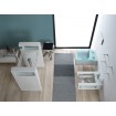 Підвісне біде GSG GLASS 53 см glossy Pergamon (GLBISO013)
