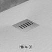 Душовий піддон, камяний Radaway Kyntos F 100x90 см, білий (HKF10090-04)