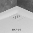 Душовий піддон, камяний Radaway Kyntos A 80x80 см, білий (HKA8080-04) Душовий піддон, камяний Radaway Kyntos A 80x80 см, білий (HKA8080-04)