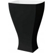 Підлоговий умивальник ArtCeram Jazz, black white (JZL0060150)