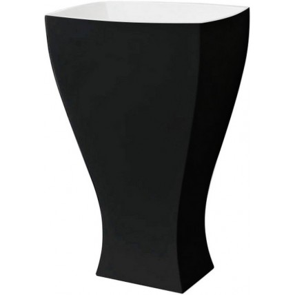 Підлоговий умивальник ArtCeram Jazz, black white (JZL0060150)
