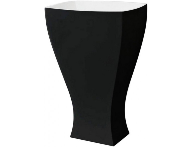 Підлоговий умивальник ArtCeram Jazz, black white (JZL0060150)