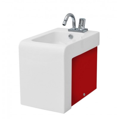 Підлогове біде ArtCeram La Fontana, red white (LFB0040151) Підлогове біде ArtCeram La Fontana, red white (LFB0040151)