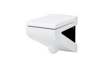 Підвісний унітаз ArtCeram La Fontana, black white (LFV0010150)