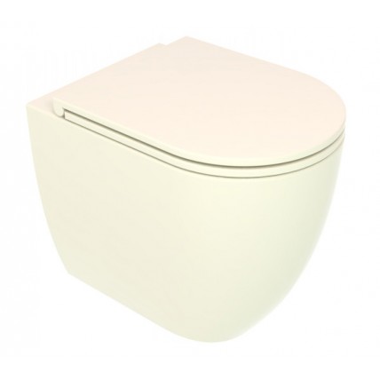 Унітаз підлоговий GSG LIKE 52,5 см Smart Clean glossy Pergamon (LKWC01013)
