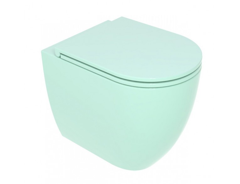 Унітаз підлоговий GSG LIKE 52,5 см Smart Clean glossy Water (LKWC01024)