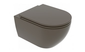Підвісний унітаз GSG LIKE 52,5 см Smart Clean matt Coffe (LKWCSO018)