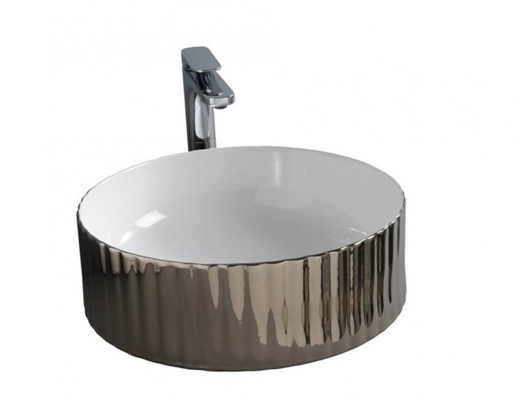 Умивальник на стільницю ArtCeram Millerighe, platinum (OSL0100157)