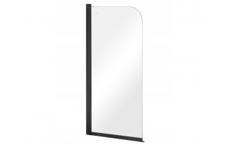 Душова шторка на ванну Besco Prime Black I 70x140 см, на 1 секцію, прозоре скло, профіль чорний матовий (PNPB-1S) Душова шторка на ванну Besco Prime Black I 70x140 см, на 1 секцію, прозоре скло, профіль чорний матовий (PNPB-1S)
