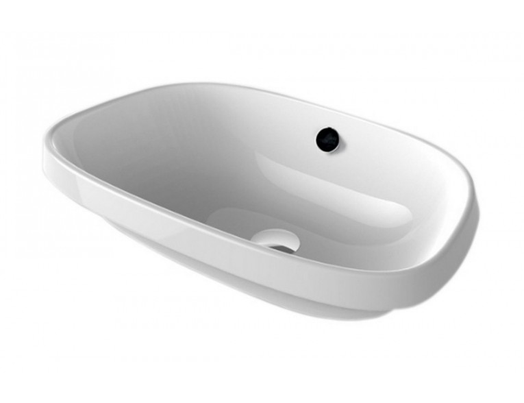 Врізний умивальник ArtCeram Plettro incasso, white (PTL0040100)