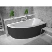 Панель для ванни Besco Praktika 150 R Black / Чорна, + кріплення до панелі, екран для ванни (OAP-150-NPC) Панель для ванни Besco Praktika 150 R Black / Чорна, + кріплення до панелі, екран для ванни (OAP-150-NPC)
