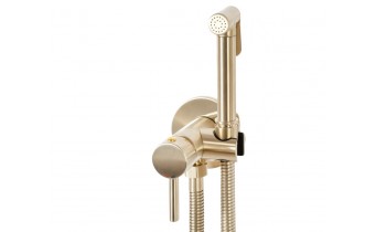 Набір гігієнічного душа Rea Loop Brushed Gold, матове золото (REA-B6311)