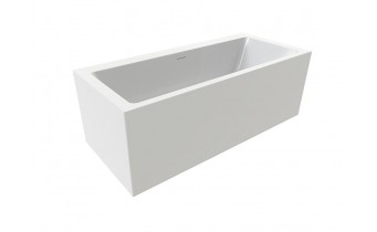 Ванна акрилова Riho Rethink Cubic WALL Plug & Play Corner 180x80 см R, пряма з сифоном click / clack (B160019005)