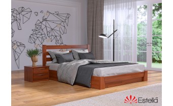 Односпальне ліжко Естелла Селена 120x200 буковий щит (EST-60)