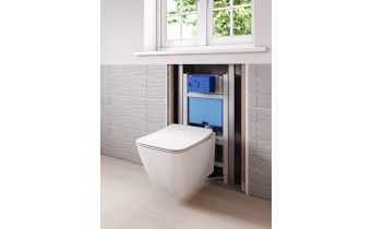 Безобідковий підвісний унітаз + Slim кришка Ideal Standard Strada II AquaBlade 36x54 см, білий глянець (T299701/T360101)