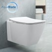 Безобідковий підвісний унітаз + Slim кришка Ideal Standard Strada II AquaBlade 36x54 см, білий глянець (T299701/T360101) Безобідковий підвісний унітаз + Slim кришка Ideal Standard Strada II AquaBlade 36x54 см, білий глянець (T299701/T360101)