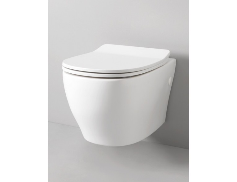 Підвісний унітаз ArtCeram Ten 4.0, glossy white (TEV0050100)